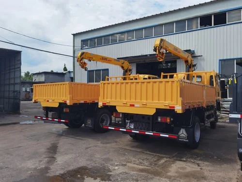 Sinotruk Howo 4X2 Grúa Camión Ligero-2