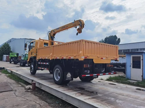 Sinotruk Howo 4X2 Grúa Camión Ligero-6