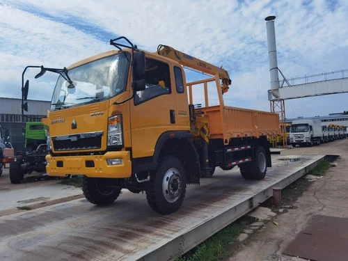 Sinotruk Howo 4X2 Grúa Camión Ligero-7
