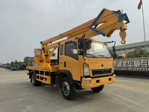 SINOTRUK HOWO 4X2 Camión con Plataforma de Trabajo Aéreo-9