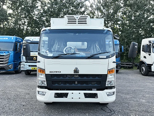شاحنة التبريد الخفيفة SINOTRUK HOWO 4x2 خفيفة الوزن مع خطافات -2