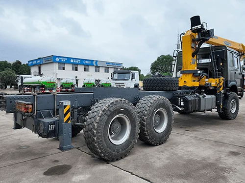 SINOTRUK HOWO 6X4 Camión Grúa con Grúa Telescópica de 10T-6