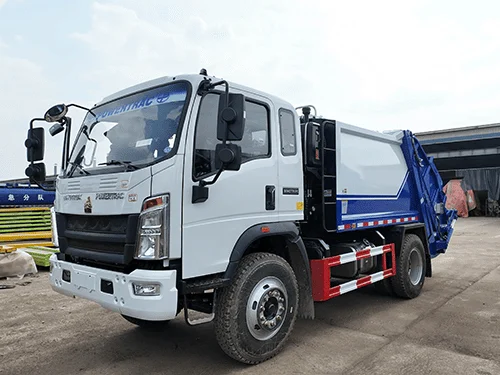 شاحنة ضاغطة القمامة SINOTRUK HOWO HOWO-6