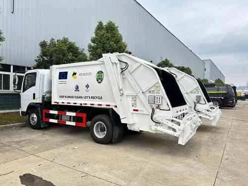 SINOTRUK HOWO-TX 6*4 Camión de recogida de basura-2