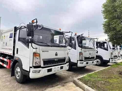 SINOTRUK HOWO-TX 6*4 Camión de recogida de basura-3