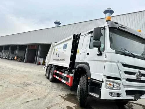 SINOTRUK HOWO-TX 6*4 Camión de recogida de basura-6