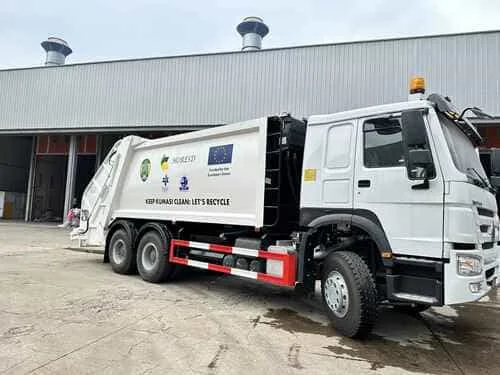 SINOTRUK HOWO-TX 6*4 Camión de recogida de basura-7