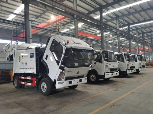 SINOTRUK HOWO-TX 6*4 Camión de recogida de basura-8