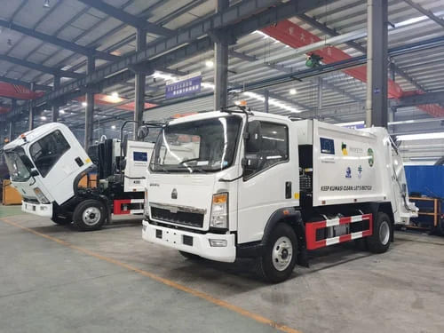 SINOTRUK HOWO-TX 6*4 Camión de recogida de basura-9