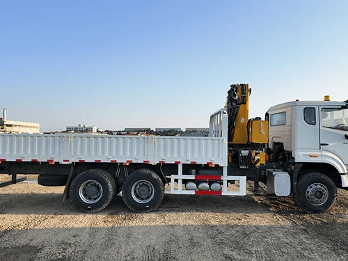 Camión grúa SINOTRUK NX 6X4 - Grúa de nudillos de 12 toneladas-3