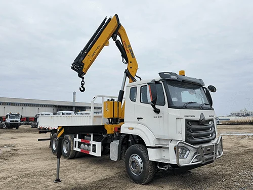 Camión grúa SINOTRUK NX 6X4 - Grúa de nudillos de 12 toneladas-7