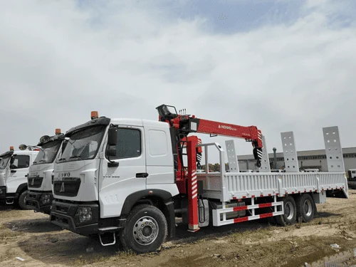 Sinotruk Howo Camión Grúa-16