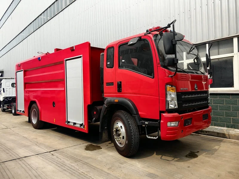 SINOTRUK HOWO 4x2 Light-Duty Fire Truck-1