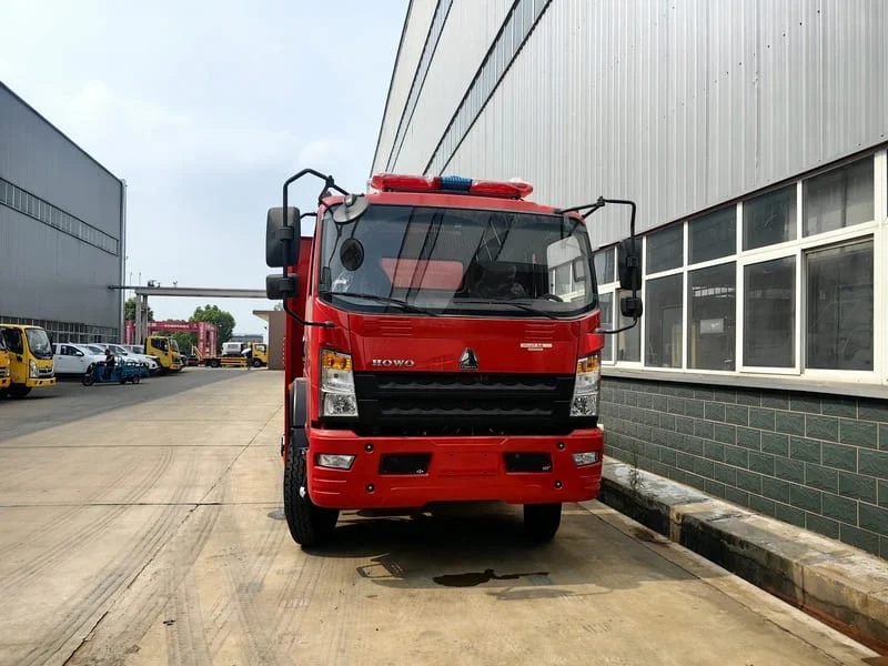 SINOTRUK HOWO 4x2 Light-Duty Fire Truck-3