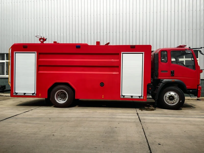 SINOTRUK HOWO 4x2 Light-Duty Fire Truck-6