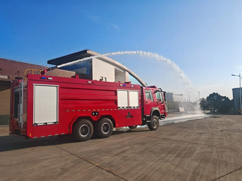 SINOTRUK HOWO 6X4 Fire Truck-1