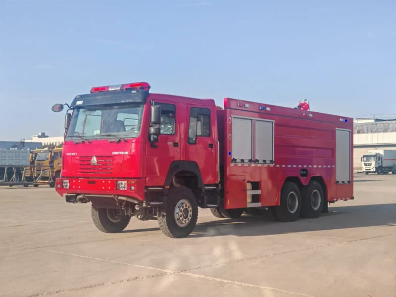 SINOTRUK HOWO 6X4 Fire Truck-2