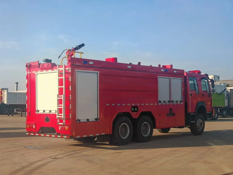 SINOTRUK HOWO 6X4 Fire Truck-3