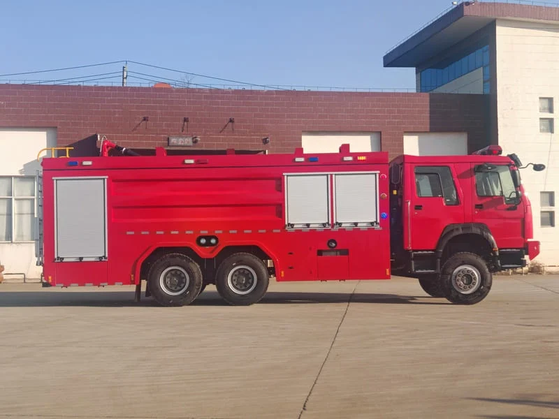 SINOTRUK HOWO 6X4 Fire Truck-4