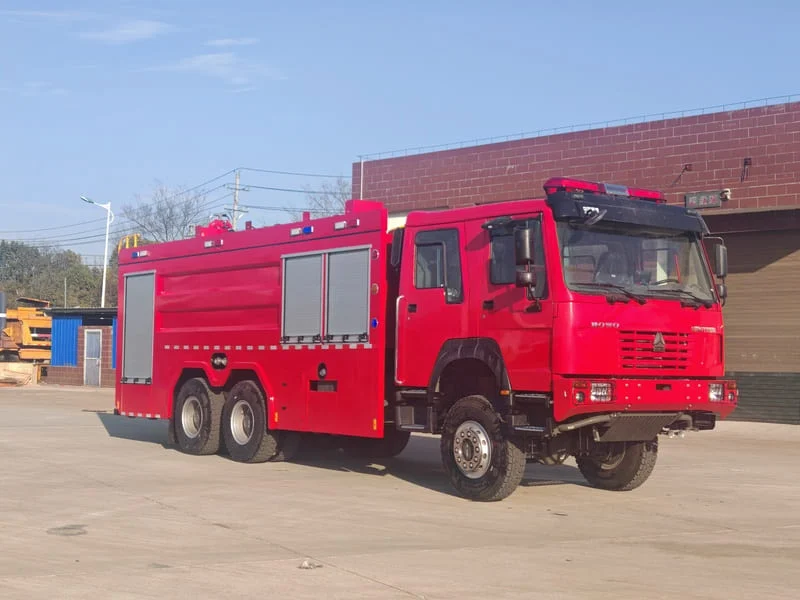 SINOTRUK HOWO 6X4 Fire Truck-5