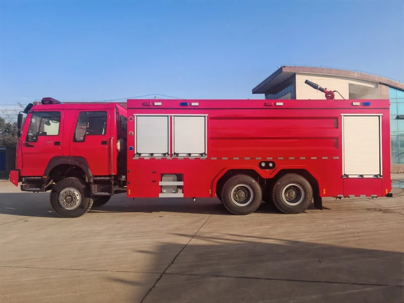 SINOTRUK HOWO 6X4 Fire Truck-7