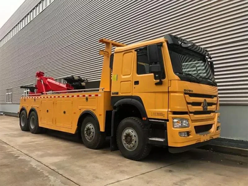 SINOTRUK HOWO 8×4 Wrecker Truck-5