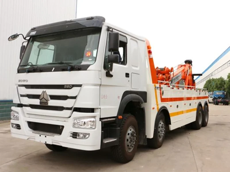 SINOTRUK HOWO 8×4 Wrecker Truck-6