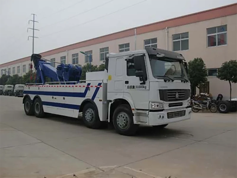 SINOTRUK HOWO 8×4 Wrecker Truck-7